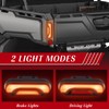LadyRosian 2PCS LED Tail Light Red Taillight Assembly Stop Light