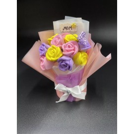 hOme Mom Gift for Mothers Day Roses Gift Birthay Party Home Decor 4''Tall