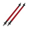 Partuto 2pcs 150mm/5.91in Car Splitter Support Rods Adjustable Front Rear
