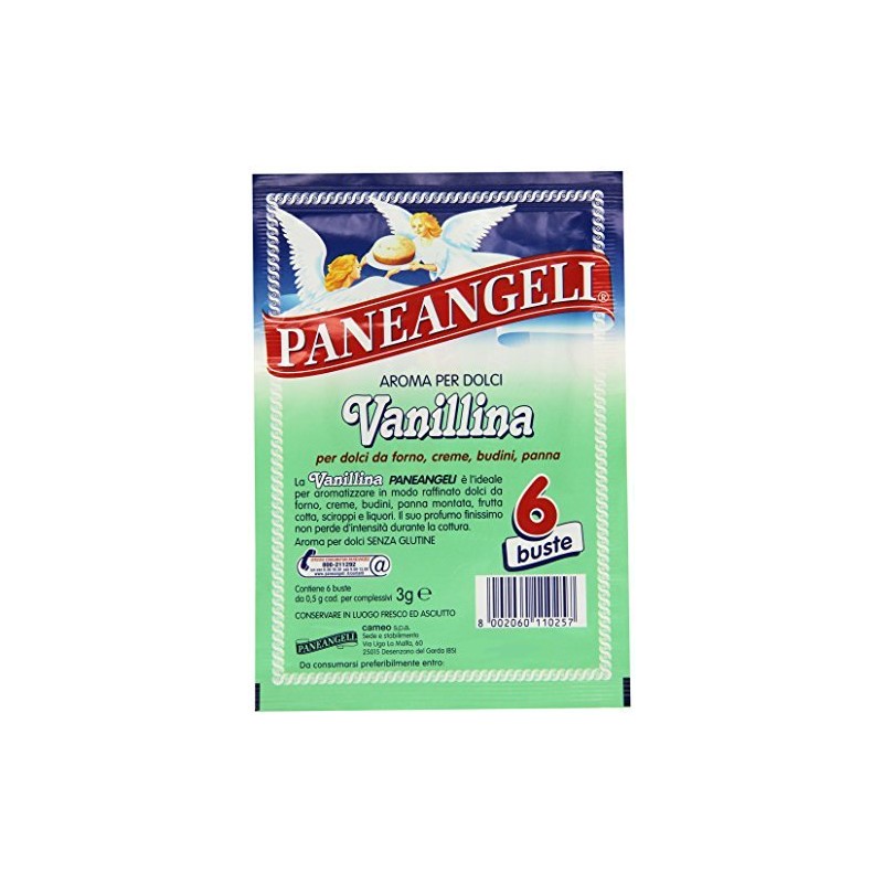 Paneangeli Vanillina – 2 sobres / 12 porciones