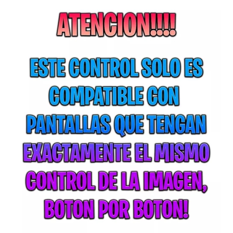 Compatible Atvio Control Remoto Para Atvio Smart Tv Atv3216iled 2020