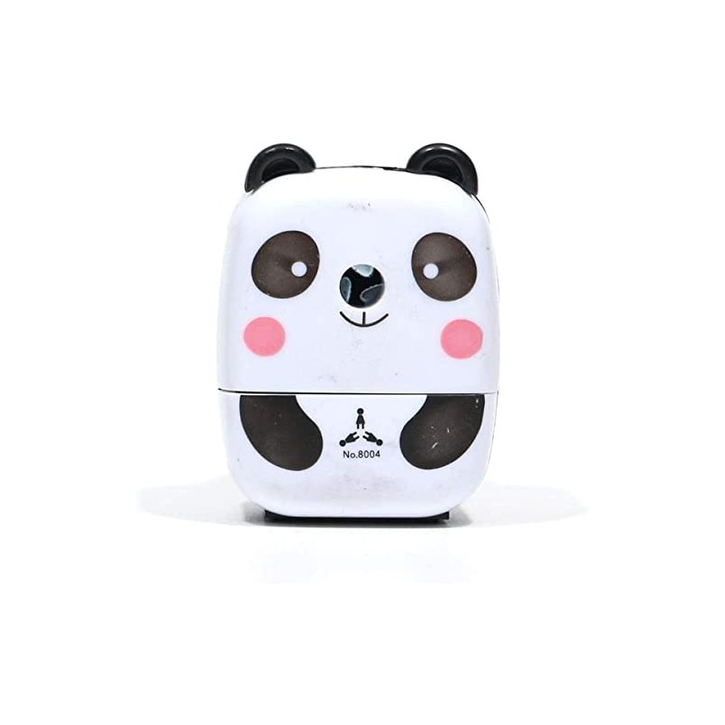 Pencil Sharpener Cute Cartoon Panda Hand Pencil Sharpener for Kids