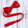 ICObuty Men's Bow Tie and Y Shape Suspender Set Adjustable