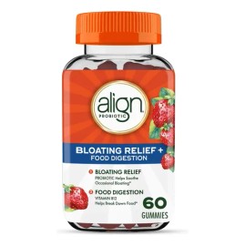Align Probiótico Gomitas Alivio Hinchazón Con Vitamina B12                                                                                            