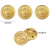 Samcos Button 6-Piece Set for Blazer, Blazer Button, DIY, Handicraft,