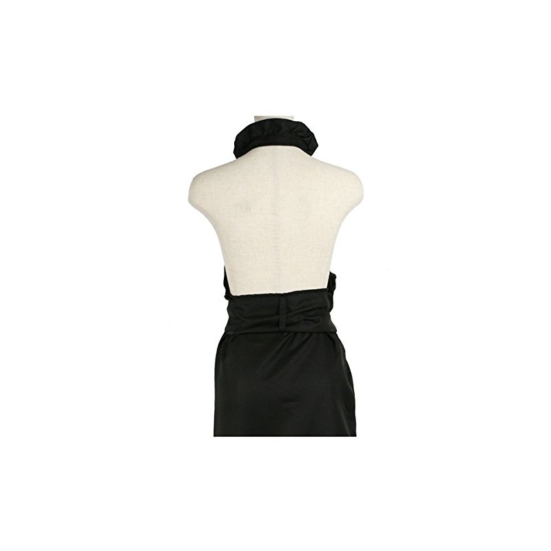 Ruffle Apron Available in 2 Colours , , , blk,