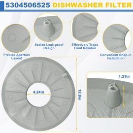 ulapithi 5304506525 Dishwasher Filter Compatible with Frigidaire Dishwasher