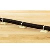 Secure 1/2 Inch Black Flexible Split Loom - 10 Foot