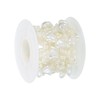 PATIKIL Heart Pearl String Beads Garland, 16.4 Ft Artificial Pearl