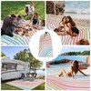 Beach Blanket Waterproof Sandproof, 9 Ft X 10 Ft Extra