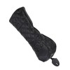 PU Leather Golf Wood Head Covers Waterproof Golf Skull Pattern
