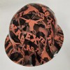 Pyramex full brim hard hat custom hydro dipped IN TEXAS