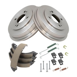 Rear Brake Drum Shoes & Hardware Kit Set for Honda Civic 1.7L New