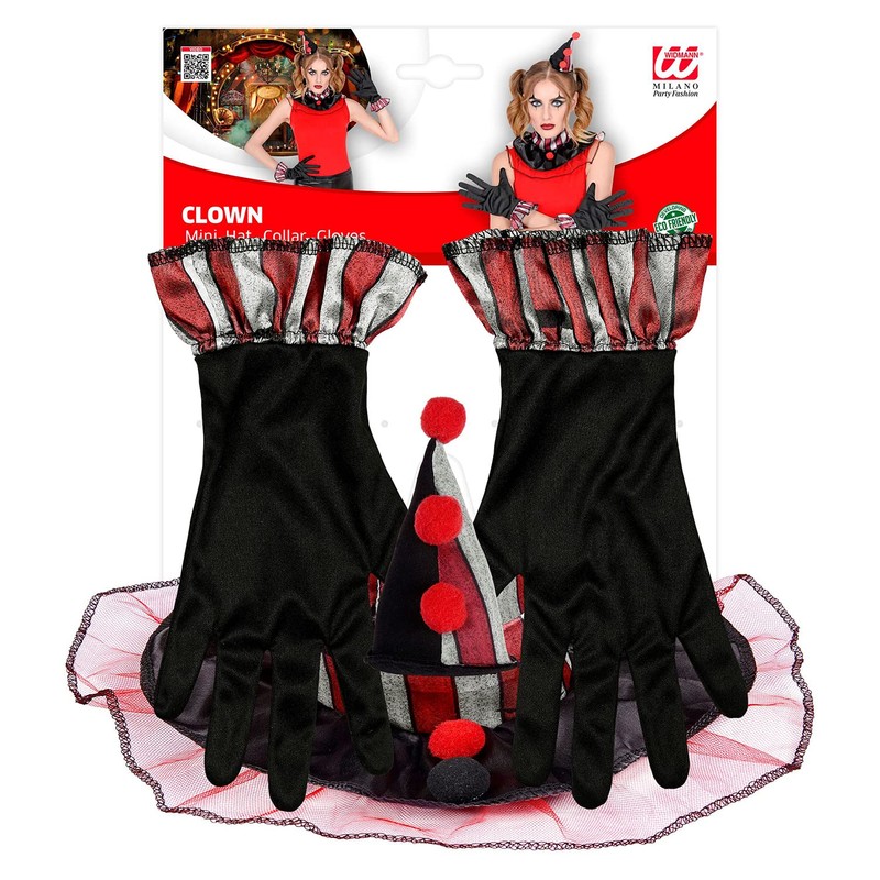 W WIDMANN MILANO Party Fashion 29341 Fancy Dress Set Clown,