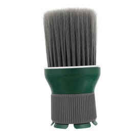 Mikinona Barber Hair Cutting Tool Hair Brush Cleaning Brush Neck Duster Brush for Hair Clipping Green Bristles