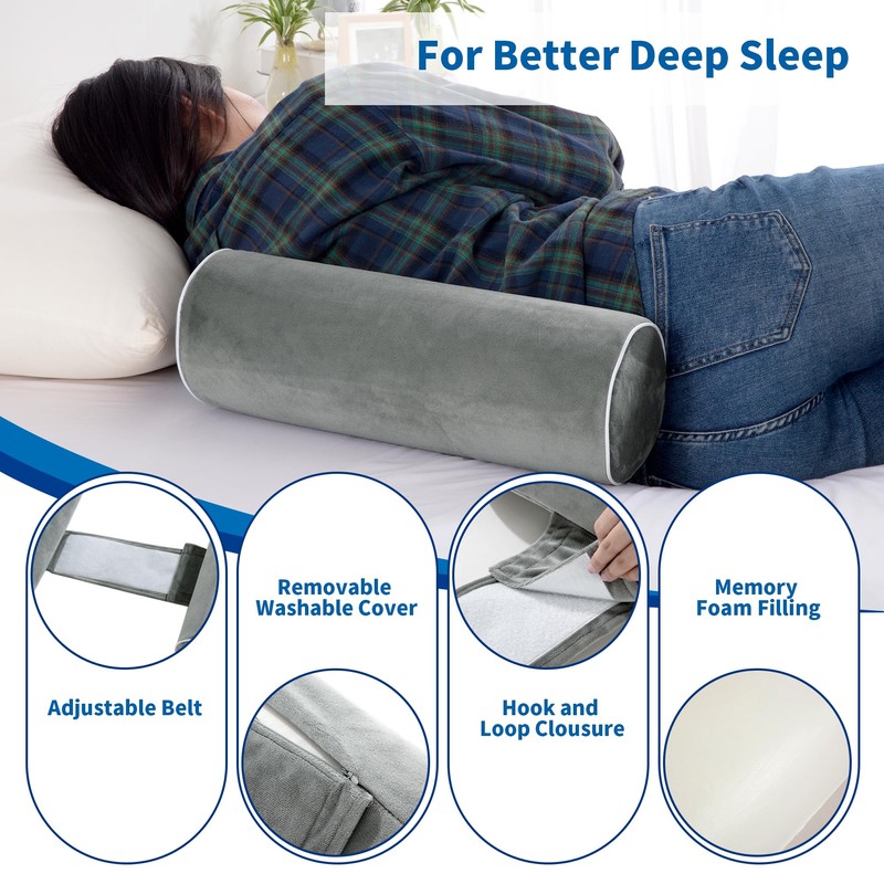 BALAPET Body Pillow for Side Sleeper Back Sleeper, Roll Cylinder