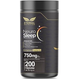 ETERNAL NUTRITION Neuro Sleep Magnesio Bisglicinato y Teanina (200 Caps)