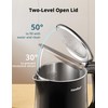 COMFEE' Electric Kettle and Tea Kettle, 1.5L Double Wall, Stainless