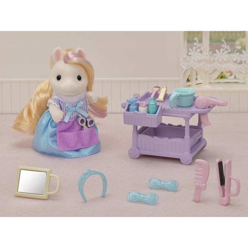 Calico Critters Pony Estilista Sylvanian Ternurines *