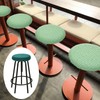 sourcing map 2Pcs Bar Stool Covers Round, 12-14" Soft Elastic