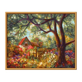 Schipper 609240894 Painting by Numbers - Floral Splendour in Summer - Painting Pictures for Adults Including Brush and Acrylic Paints 24 x 30 cm