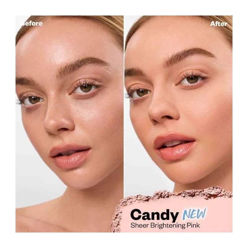 Kosas Polvo fijador y suavizante horneado Cloud Set Candy (rosa