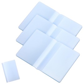 Yuanchu Set of 3 Plastic Wallet Inserts 10/12/20 Slots, Clear Credit Card Holder Card Wallet Inserts Compatible with Bifold Wallets for Medicare Social Security ID Photoy