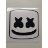 Marshmello Sticker Vinyl Decal Great for Windows Laptops Walls Waterproof!