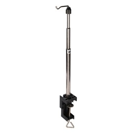 Dapetz ® Rotary Tool Telescopic Hanging Stand 550mm Flexi Shaft Holder Tidy Desk Edge Clamp Rotating Hook Rotating Hanging Hook & Holes for Permanent Fixing