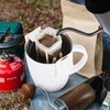 PARACITY 50Pcs Portable Coffee Filter Bag with Hanging Ear Design,
