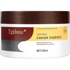 Hydrating Collagen Hair Mask for Dry Damaged Hair-Deep Repair Conditioning Treatment Hair Smooth Masque for All Hair Types 8.45 Oz