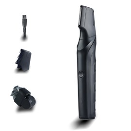 opdooke Electric Body Hair Trimmer for Men,Cordless Waterproof Body Razor 120 Mins Long Lasting,V-Shaped Lightweight Portable Pubic Hair Trimmer for Ball/Groin Pubic Sensitive Area