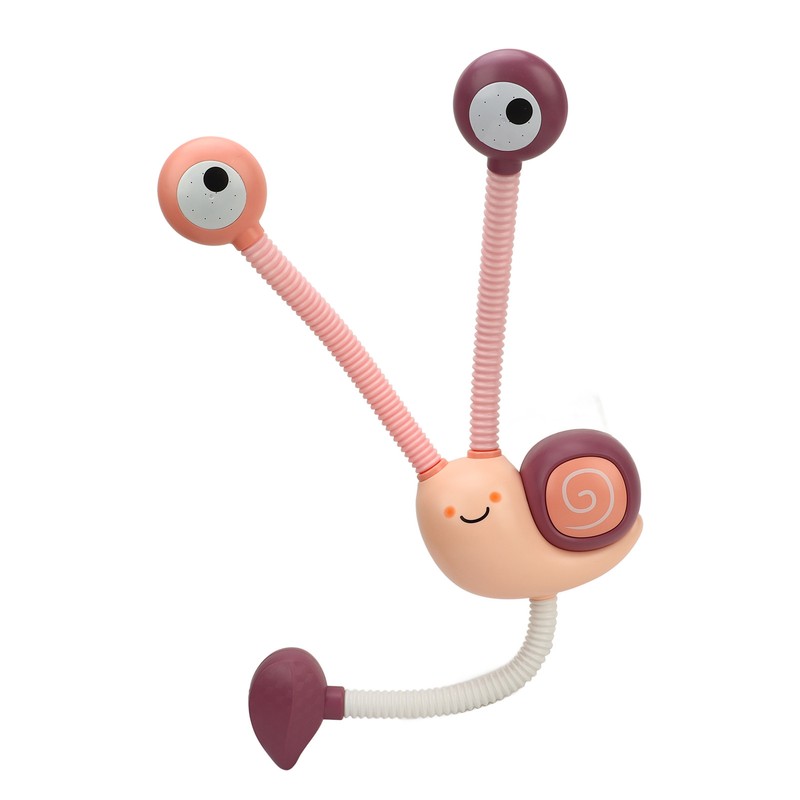 Baby Bath Shower Head Double Sprinkler Bathtub Tub Snail Shaped