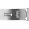 Abus 200/115 C Hardened Steel Hasp, 4.5-Inch, Silver