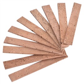 Clarinet Joint Corks 10PCS / Set Clarinete Neck Joint Cork Sheet Instrumento Reparación Saxofón Cork Sheets Replacement Kit