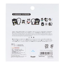Sunstar Stationery Sanrio Seal Peace Seal Retro Sanrio Characters Bad Batsumaru S8587922