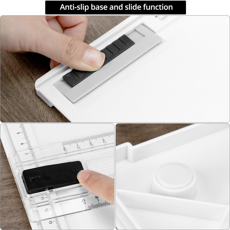 QWORK® Multifunctional Drawing Board Set, DIN A4 Drawing Board with