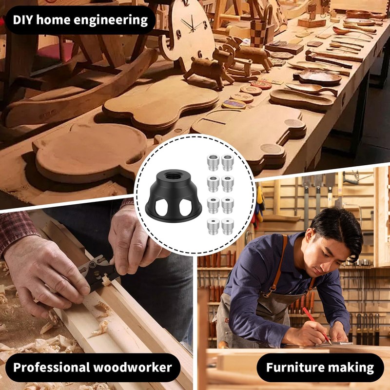 Vertical Drilling Tools with Drill Bushing and Drilling Aid for