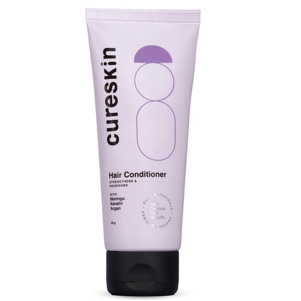 Cureskin Keratin Smooth Conditioner with Moringa, Keratin and Argan |