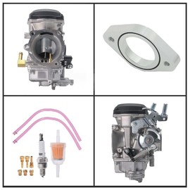 CV40 Carburetor & Intake Manifold for Harley Davidson Sportster 883 1200 XL883 1200 Glide Softail Touring 27490-04
