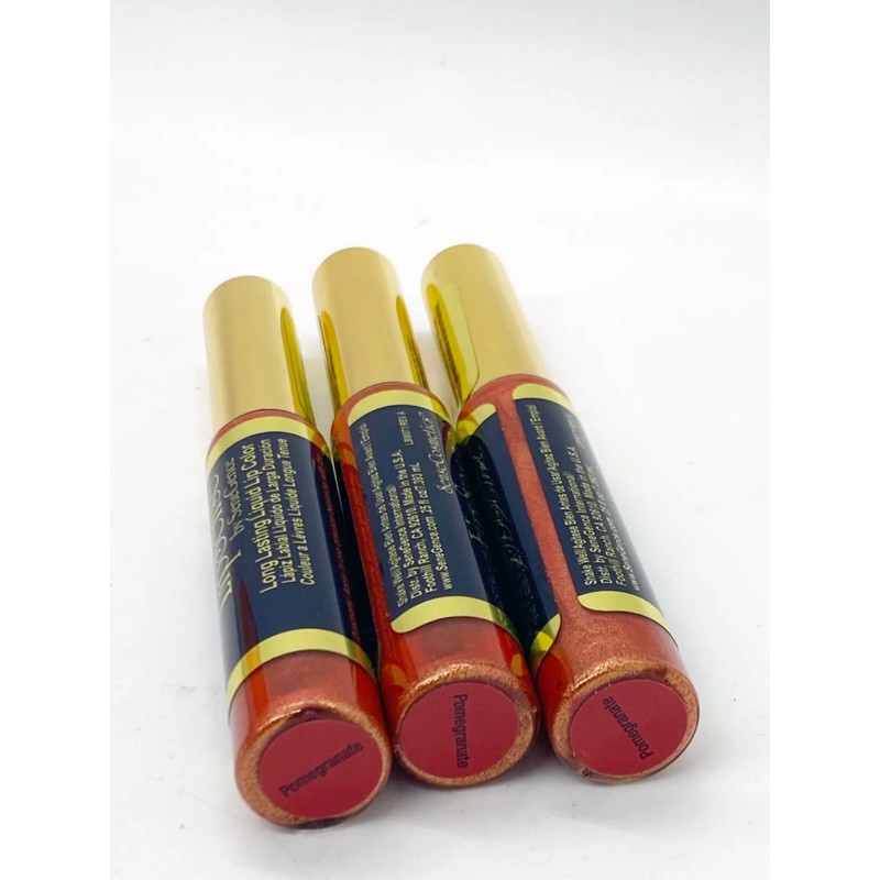 Lipsense Liquid Lip Color (Set of 3) Pomegranate New -
