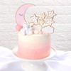 Moon Star - Decoración para tartas con diseño de nube,