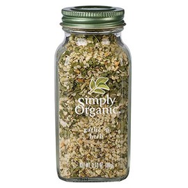 Simply Organic Garlic 'N Herb, Certified Organic | 3.1 oz | Pack of 8