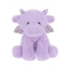 Apricot Lamb Purple Dragon Plush Stuffed Animals for Kids, Soft