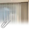 50 Pieces Metal Curtain Hooks – Pleat Hook Pins for