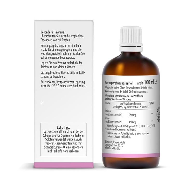 sovita Black Cumin Oil | Cold Pressed & Virgin |