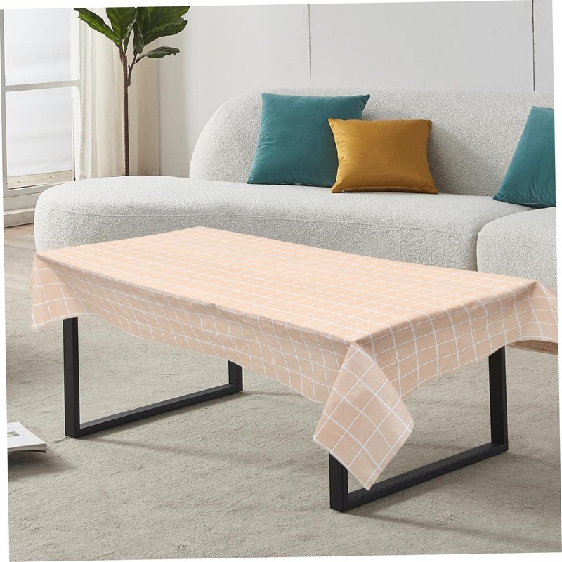 Mikinona Plaid Tablecloth Spill Wrinkle Resistant Heavy Duty Rectangle Cover