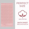 Towelogy® Premium Quick Dry Bath Sheets Oeko-Tex Certified Ecofriendly 100%