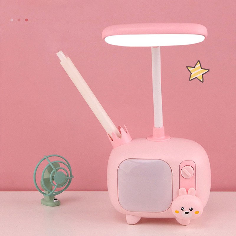 LED Desk Lamp High Brightness Adjustable Rechargeable Bedside Table Night