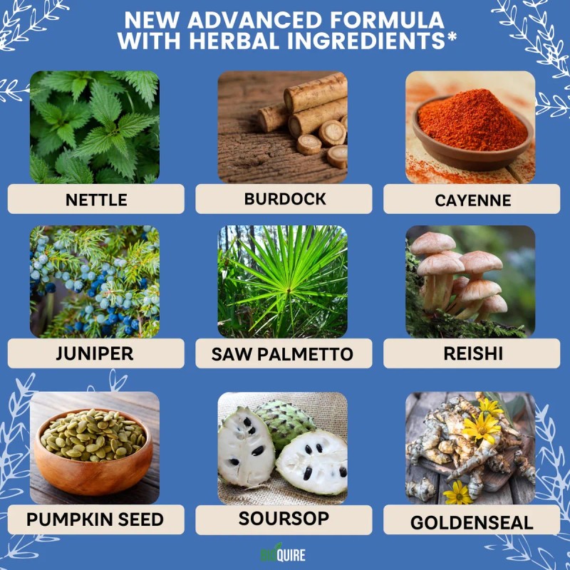 Bioquire Prostapure 180 Cápsulas Salud Próstata Vegano